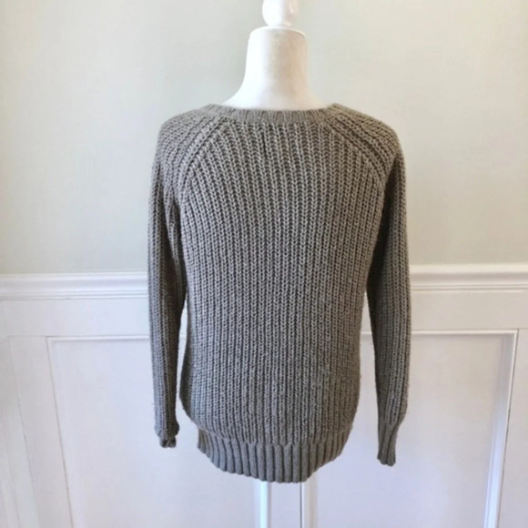 American Eagle AE Jegging Sweater Olive Green - Picture 5 of 5